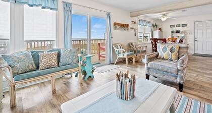 'Just Beachy' Beachfront Home Sea Isle