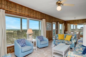 TV, DVD player, books