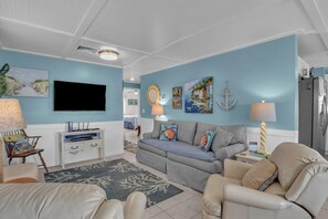 Fladskærms-tv, dvd-afspiller