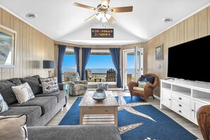 Televisión, reproductor de DVD y libros 