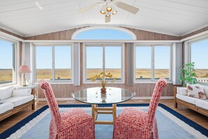 Interior - Late for the Sky: Ocean and Waterway Views, Near Beach Access (Caswell Beach)