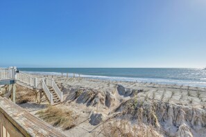 On the beach