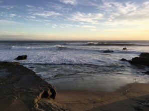 Beach nearby, beach towels