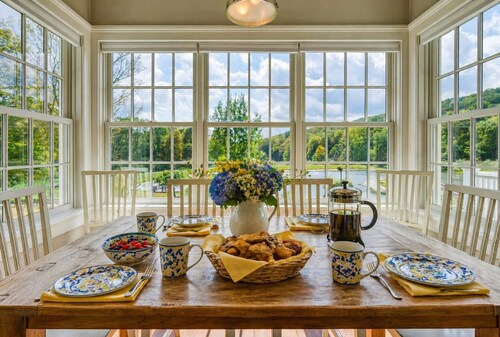 Experience Luxury & Nature on 40 Private Acres in the Heart of the Berkshires