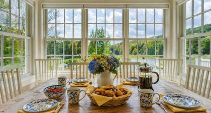 Experience Luxury & Nature on 40 Private Acres in the Heart of the Berkshires