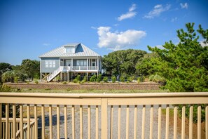 Exterior - Pelican Palace: Beachwalk Home Centrally Located on Oak Island (Oak Island)