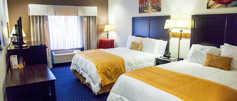 Habitación doble estándar, 2 camas Queen size, para no fumadores | Vista desde la habitación