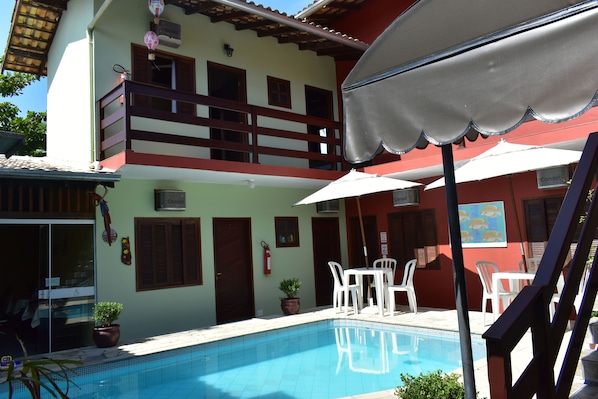 Terrace/patio - Pousada Cores do Mar (Paraty)