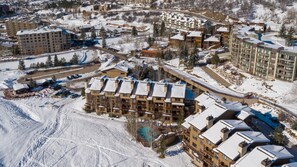 Aerial view - Antlers at Christie Base by Resort Lodging Company (Steamboat Springs)