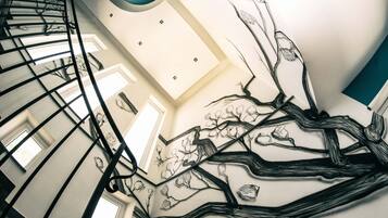 Handrails in stairways