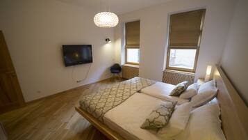 Presidential Apartment | 1 bedroom, Frette Italian sheets, premium bedding, memory-foam beds