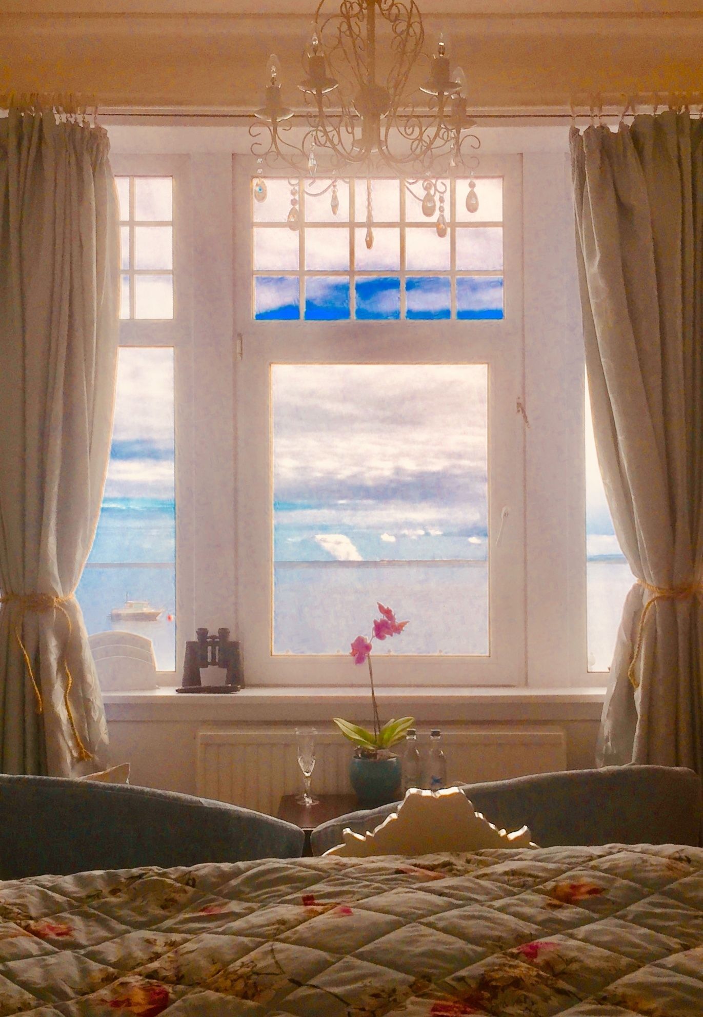 Deluxe Double Room, 1 King Bed, Sea View | Premium bedding, pillowtop beds, in-room safe, individually furnished