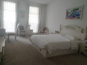 Chambre supérieure double | Bureau, rideaux d’obscurcissement, accès au Wi-Fi (inclus)