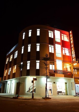 Front of property - evening/night