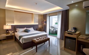 Minibar, bureau, chambres insonorisées, Wi-Fi gratuit