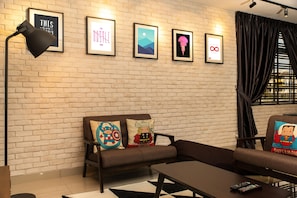 Basic House, Multiple Beds, Non Smoking | Living area | Flat-screen TV
