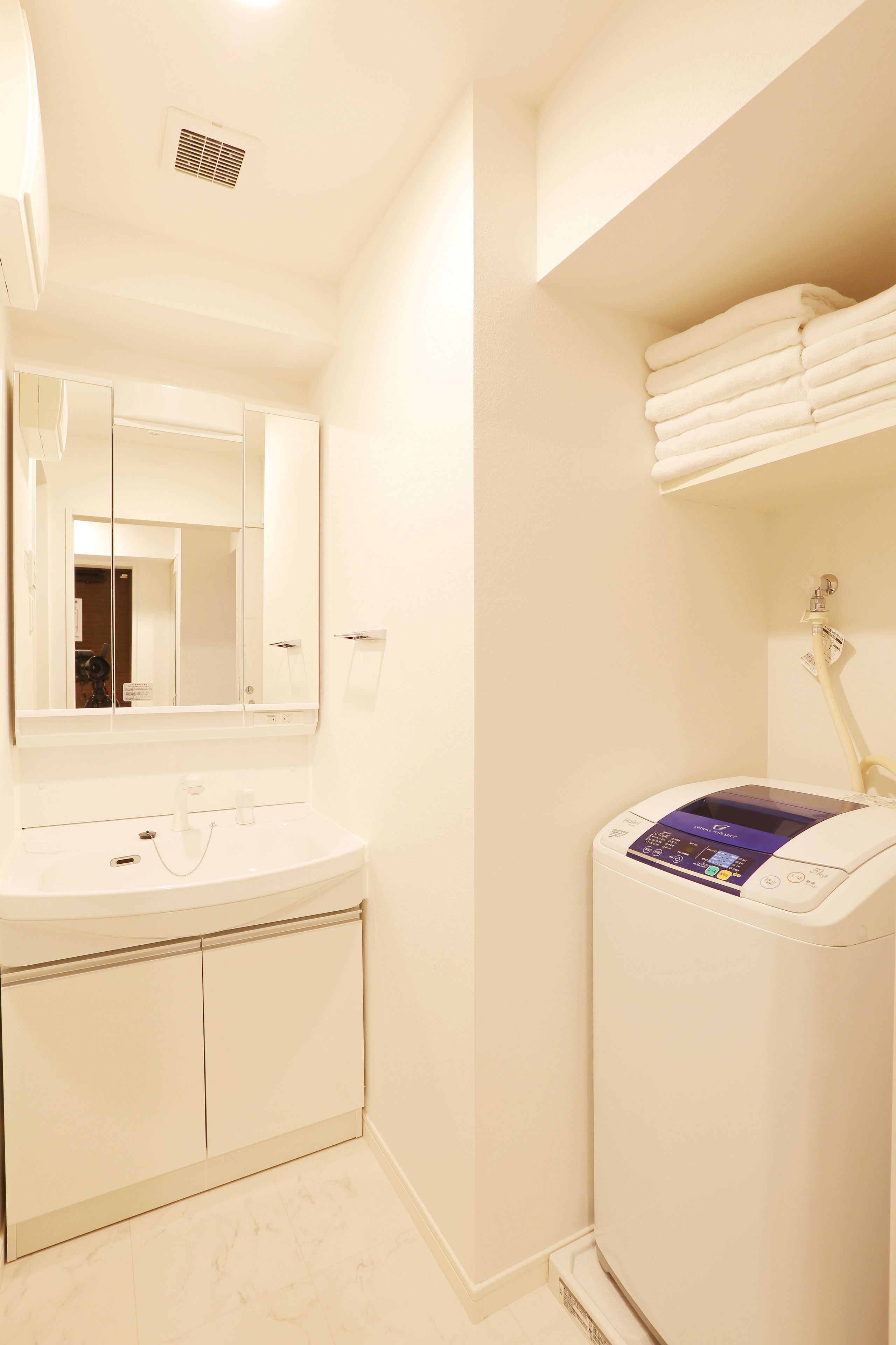 basic apartment | bathroom | separate bathtub and shower, deep-soaking bathtub, hair dryer