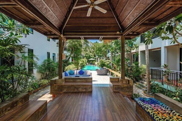 Piscina a l'aire lliure