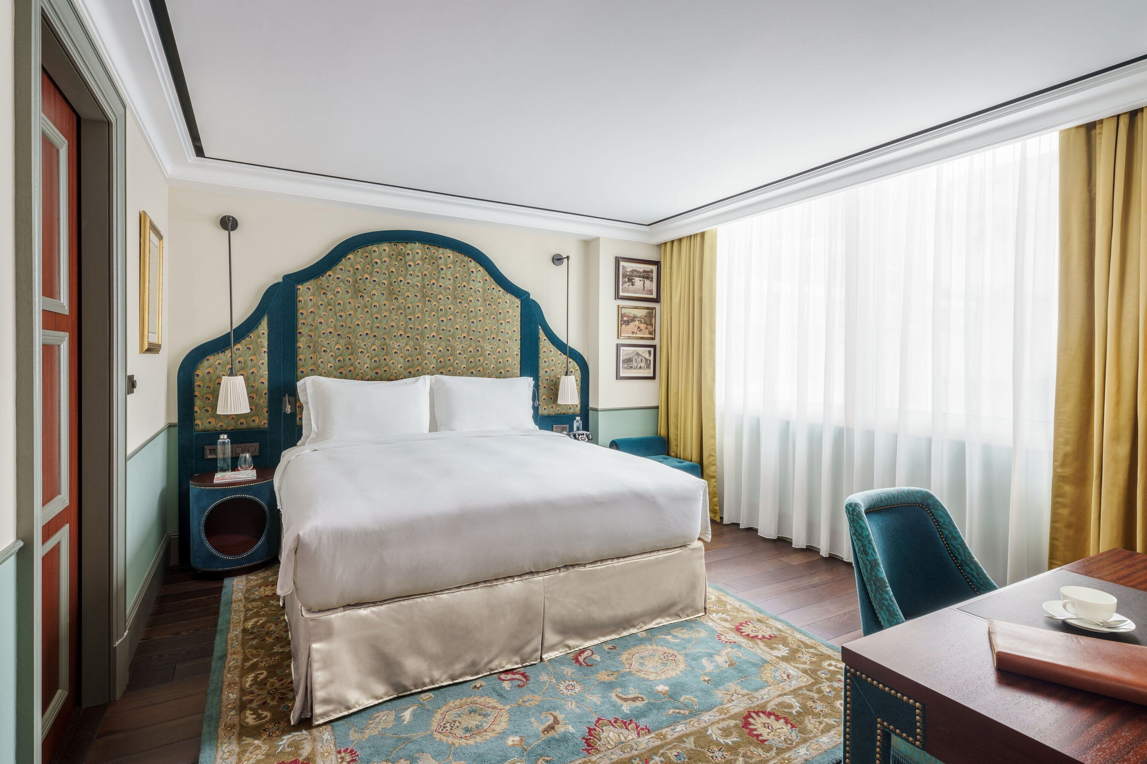 1 間臥室、埃及棉床單、高級寢具、羽絨被