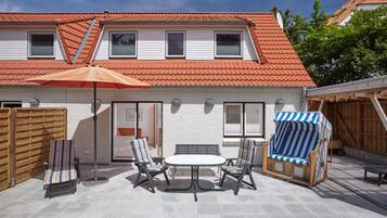 Ferienhaus (A) | Verdunkelungsvorhänge, Bügeleisen/Bügelbrett, kostenlose Babybetten