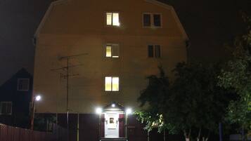 Front of property – evening/night