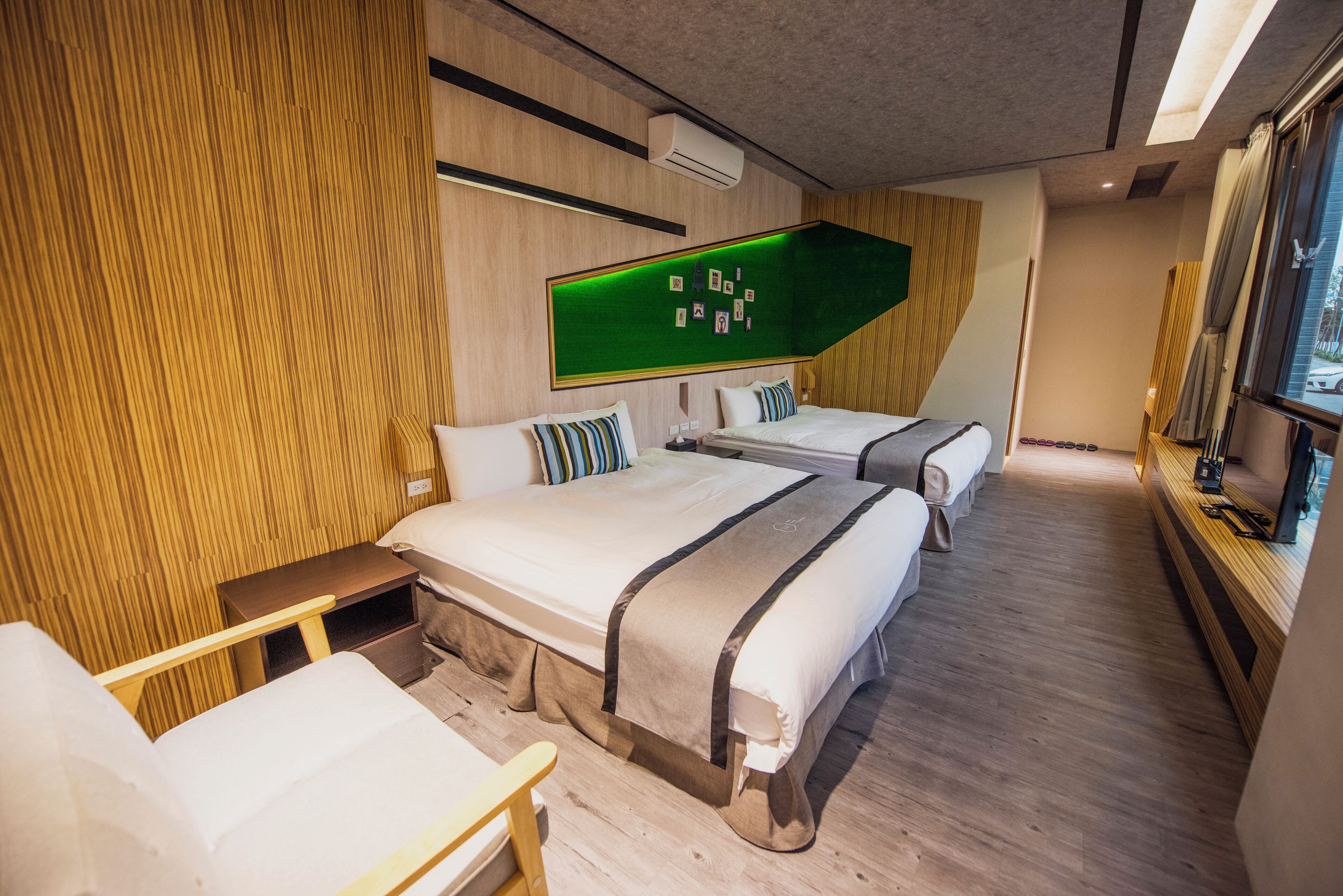 economy quadruple room, 2 queen beds, non smoking | view from room