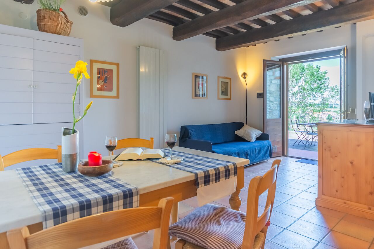 Apartment, 1 Bedroom | Living area | TV