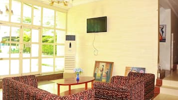 Sala de estar en el lobby
