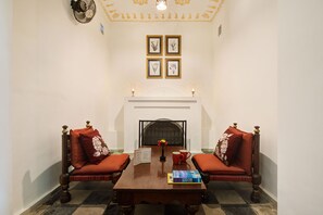 Deluxe Room, 1 Queen Bed, River View | Soundproofing, free WiFi, bed sheets, wheelchair access - Hotel Bundelkhand Riverside (Nivari)