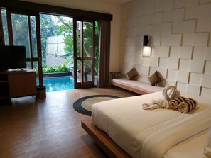View from room - Annupuri Villas Bali (Munggu)