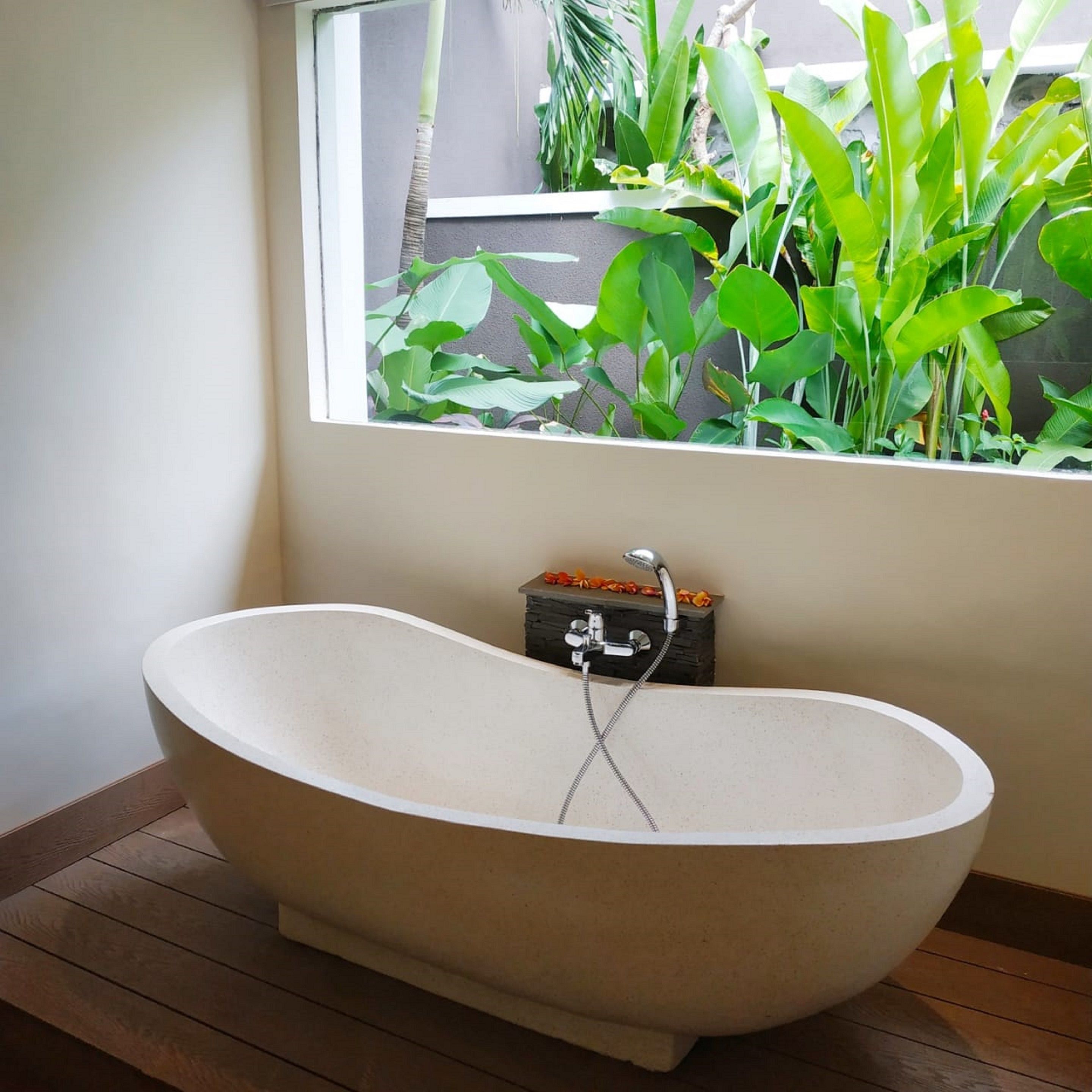 free toiletries, hair dryer, slippers, towels