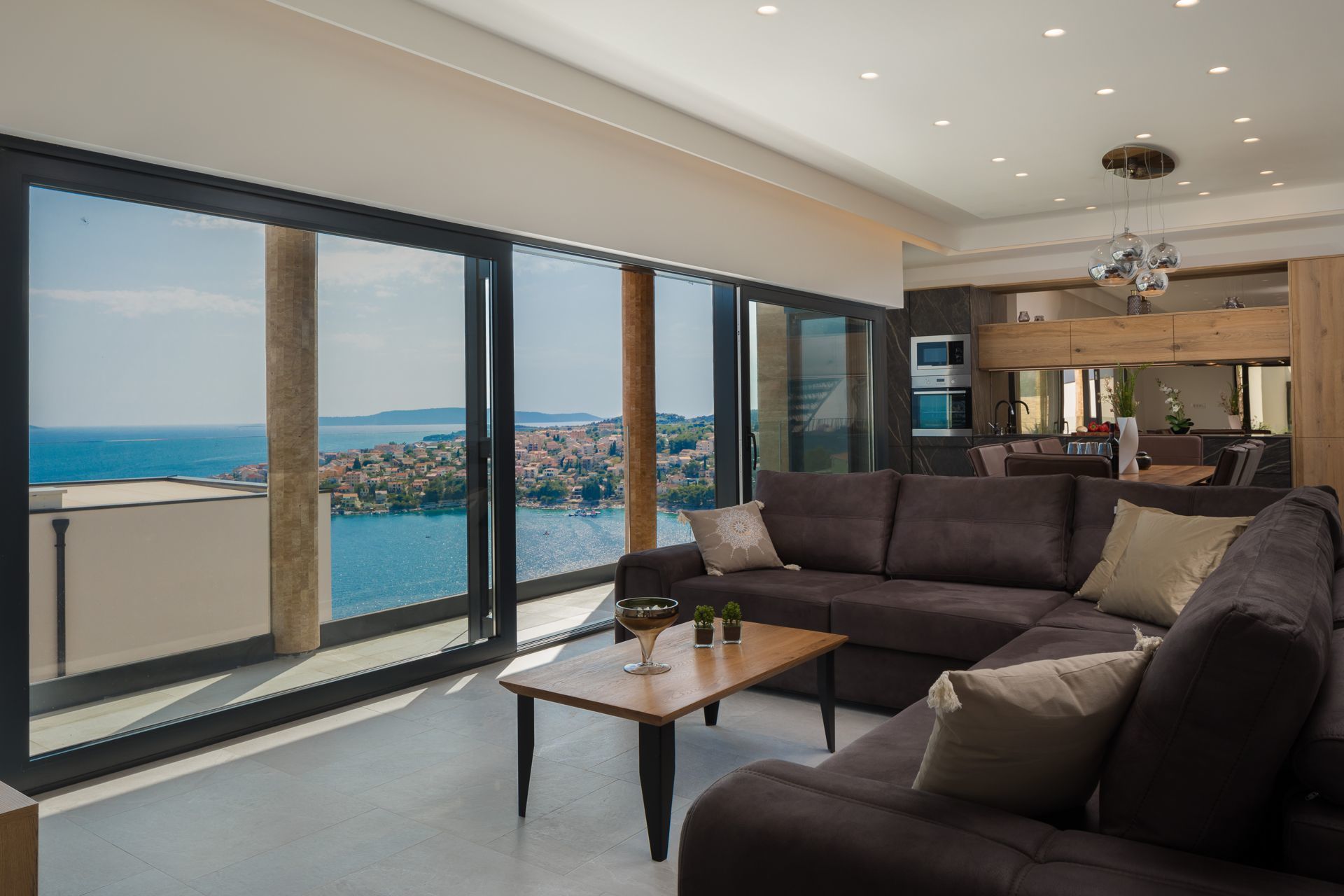 Luxury Villa, Private Pool (Sapphire Pearl) | Living room | Flat-screen TV