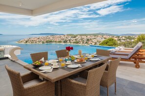 Luxury Villa, Multiple Beds, Private Pool (Black Pearl) | Terrace/patio - Trogir Pearl Luxury Resort (Okrug)