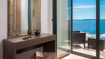 Vil·la de luxe, piscina privada (Silver Pearl) | Roba de llit d'alta qualitat i caixa forta a l'habitació