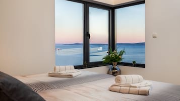 Vil·la de luxe, piscina privada (White Pearl) | Roba de llit d'alta qualitat i caixa forta a l'habitació