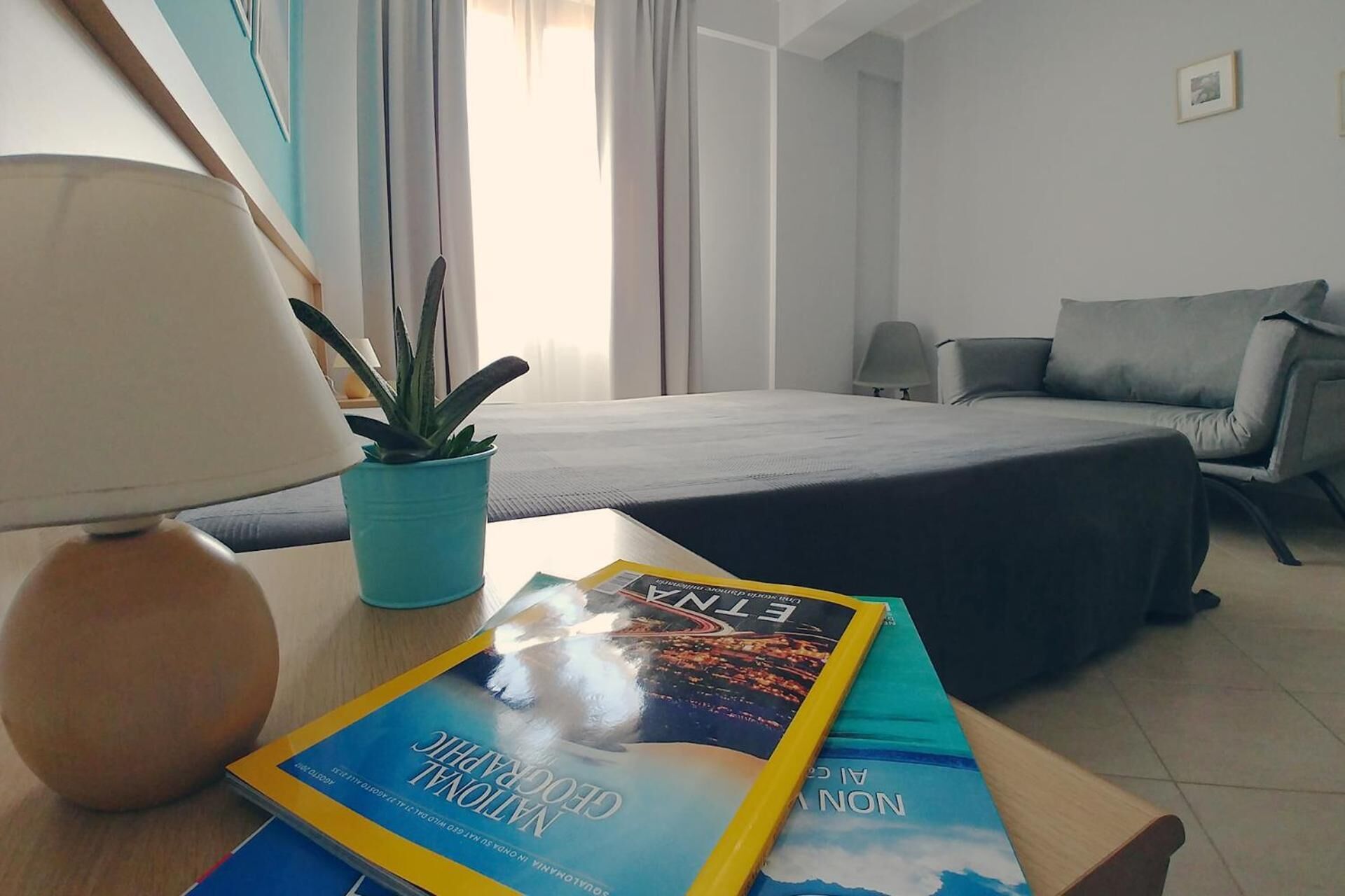 Desk, blackout curtains, iron/ironing board, free WiFi