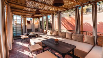 Terrasse sur le toit