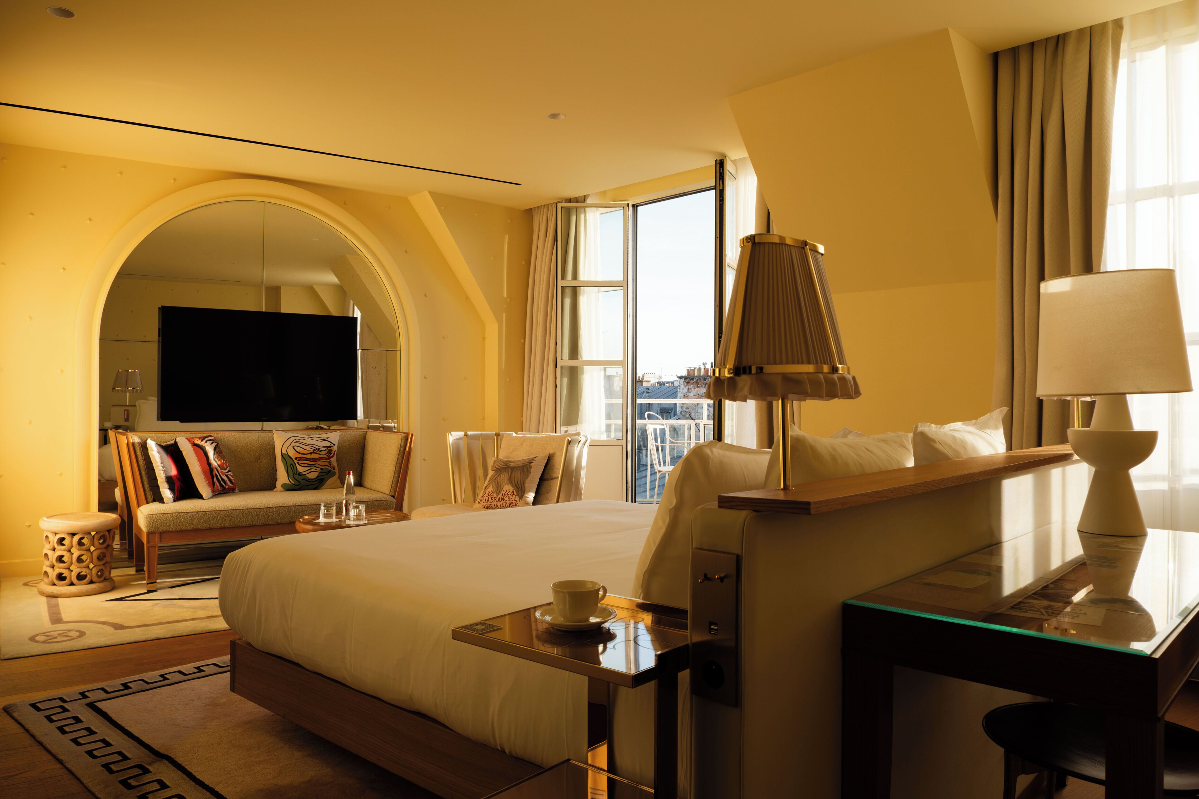 إطلالة الغرفة