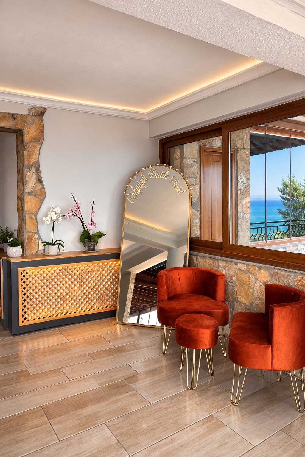 Sitzecke in der Lobby