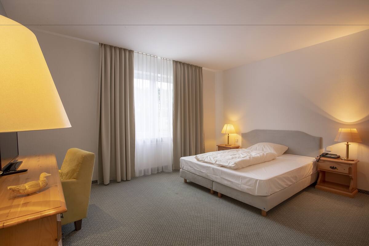 Minibar, desk, iron/ironing board (on request), free WiFi