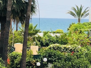 Departamento, 2 habitaciones, vista al mar | Terraza o patio