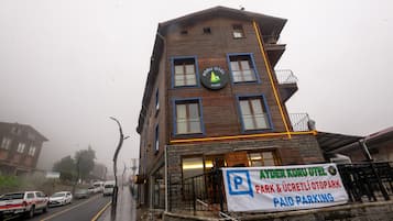 Façade de l’hébergement