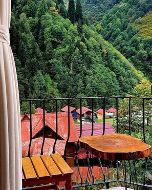 Panoramic Double Room | Free WiFi, bed sheets - Ayder Koru Otel (Camlihemsin)