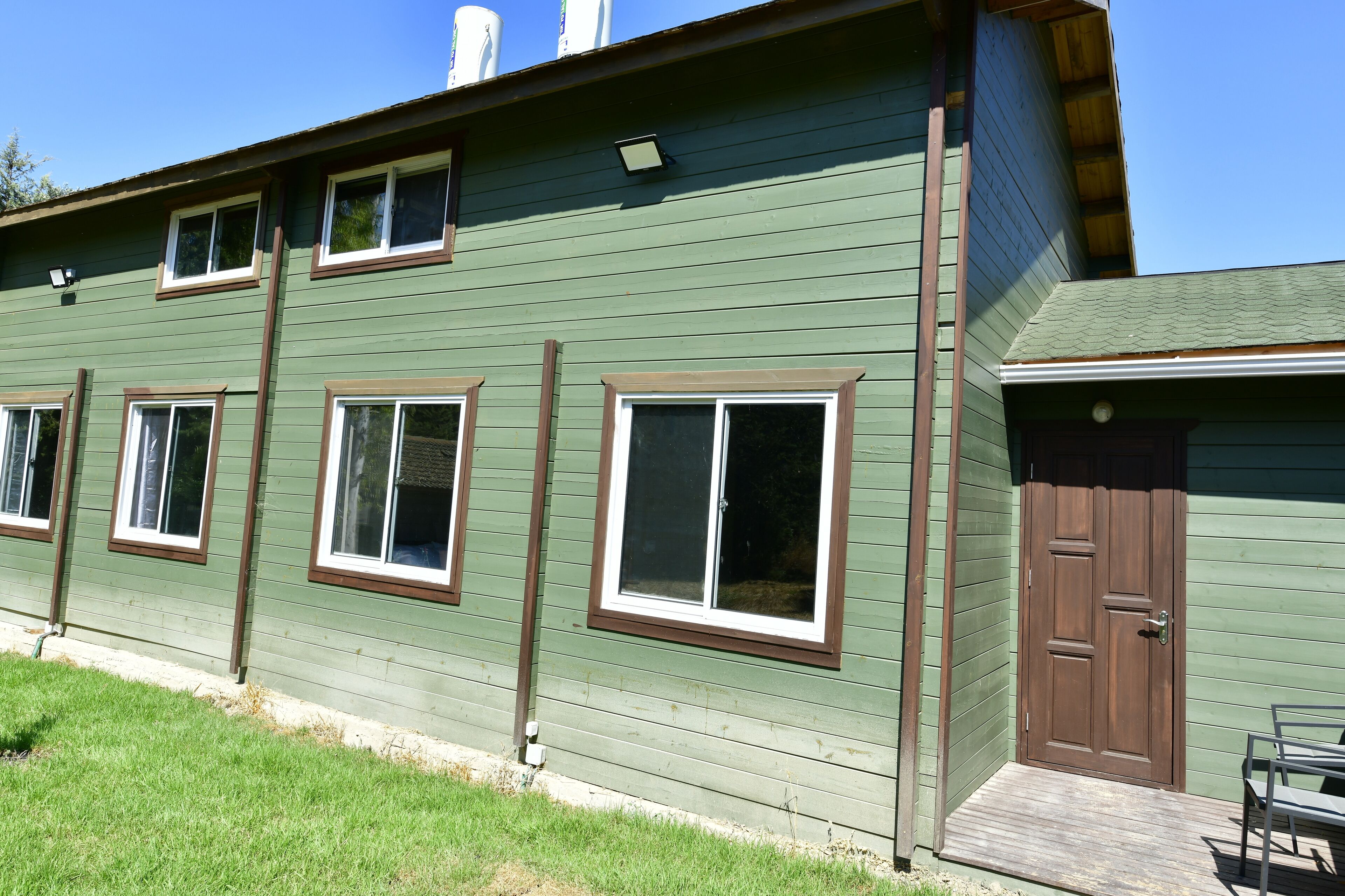 Overnatningsstedets facade