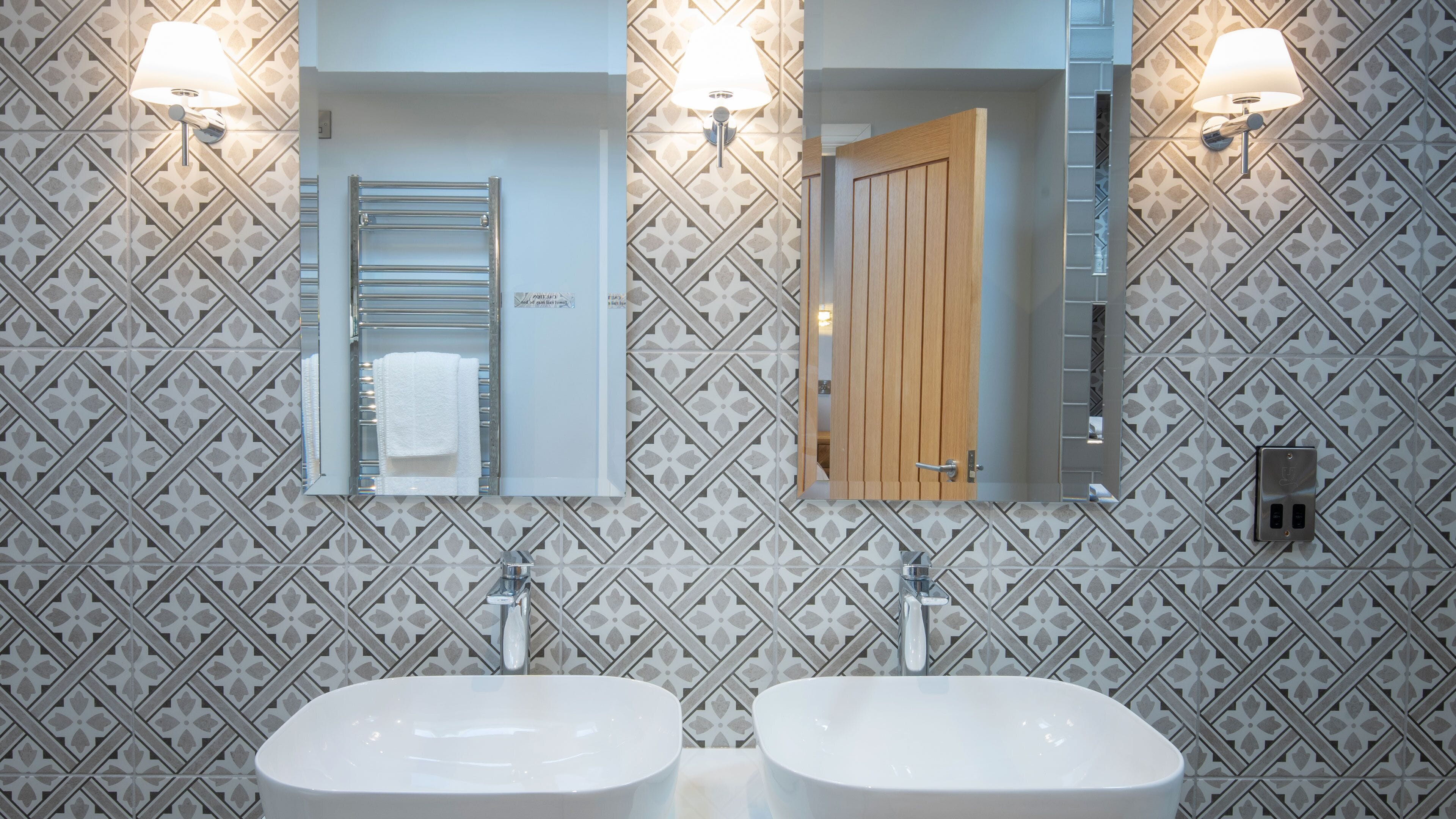 two bed apartment | bathroom | shower, free toiletries, hair dryer, towels