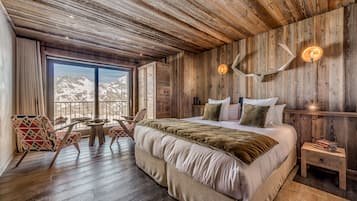 Camera Classic, vista montagna | Biancheria da letto di alta qualità, minibar, una cassaforte in camera
