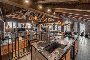Private kitchen - Le Refuge de Solaise (Val-d'Isere)
