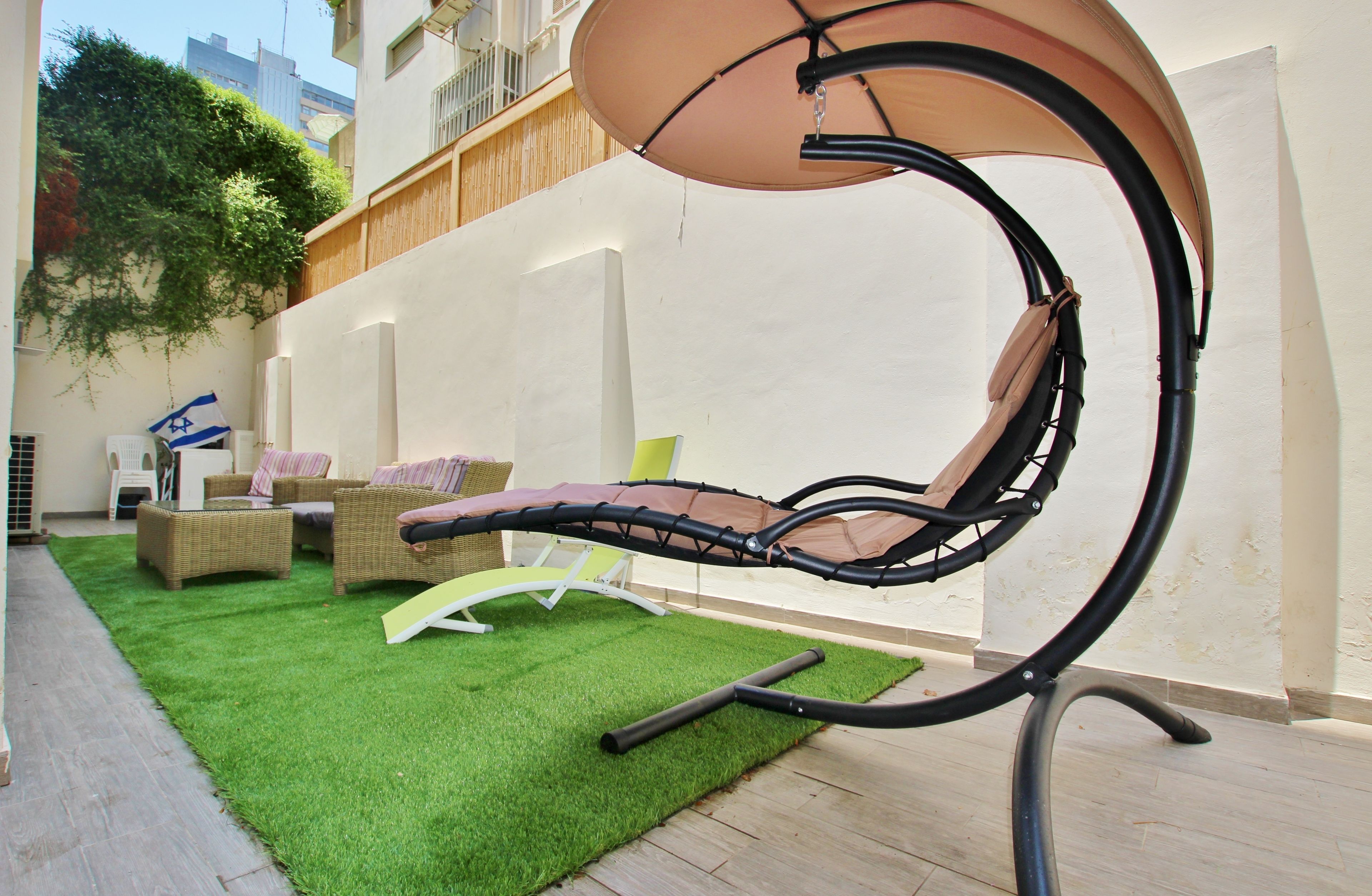 Casa geminada superluxo, várias camas, para não fumantes | Terraço/pátio