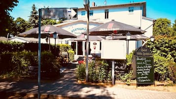 Entrada de la propiedad