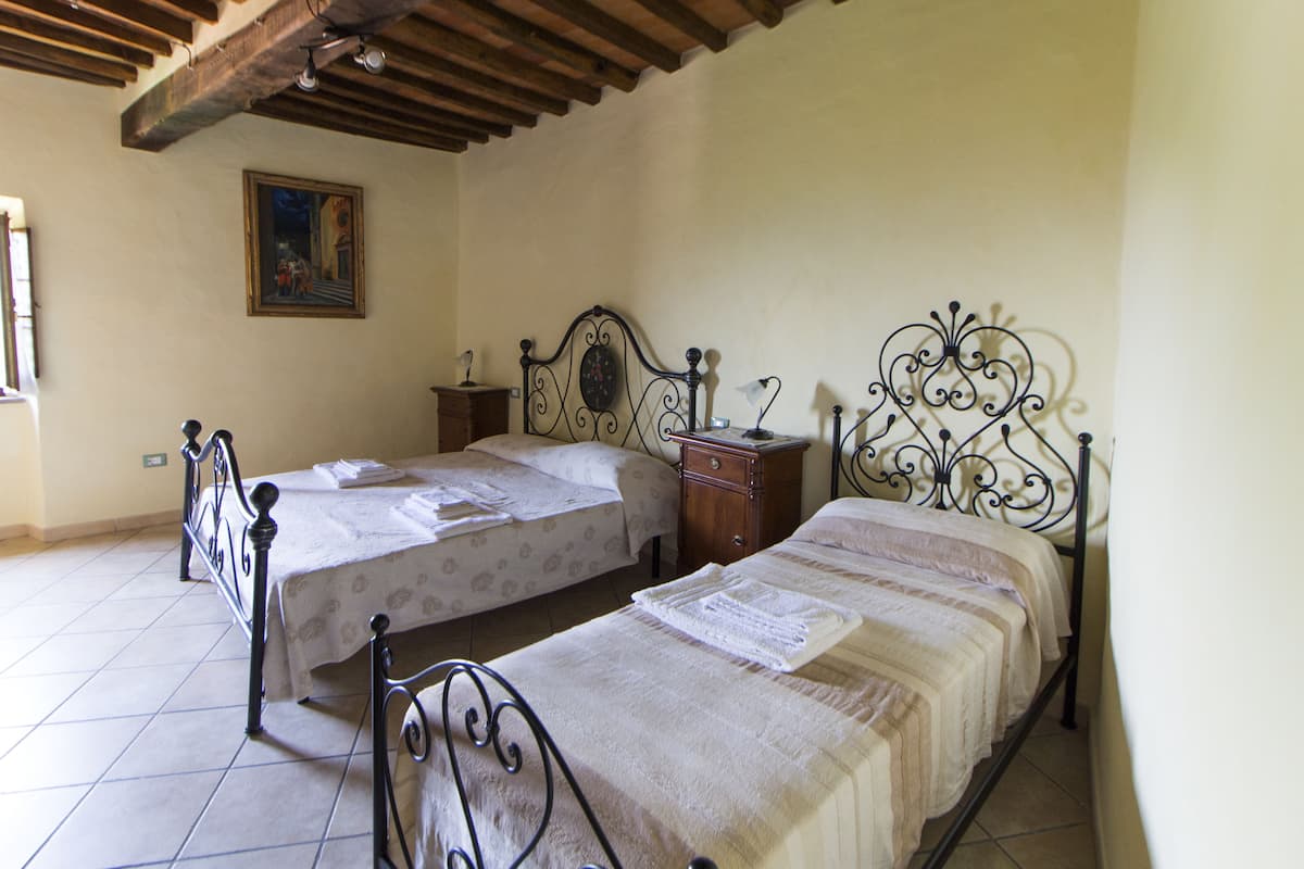 Premium bedding, blackout curtains, iron/ironing board, free WiFi